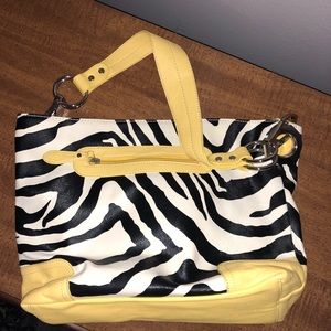 Zebra Print Purse